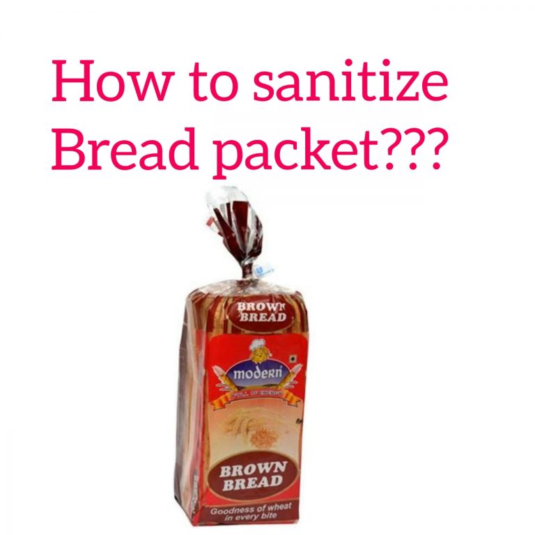 bread packet sanitizing